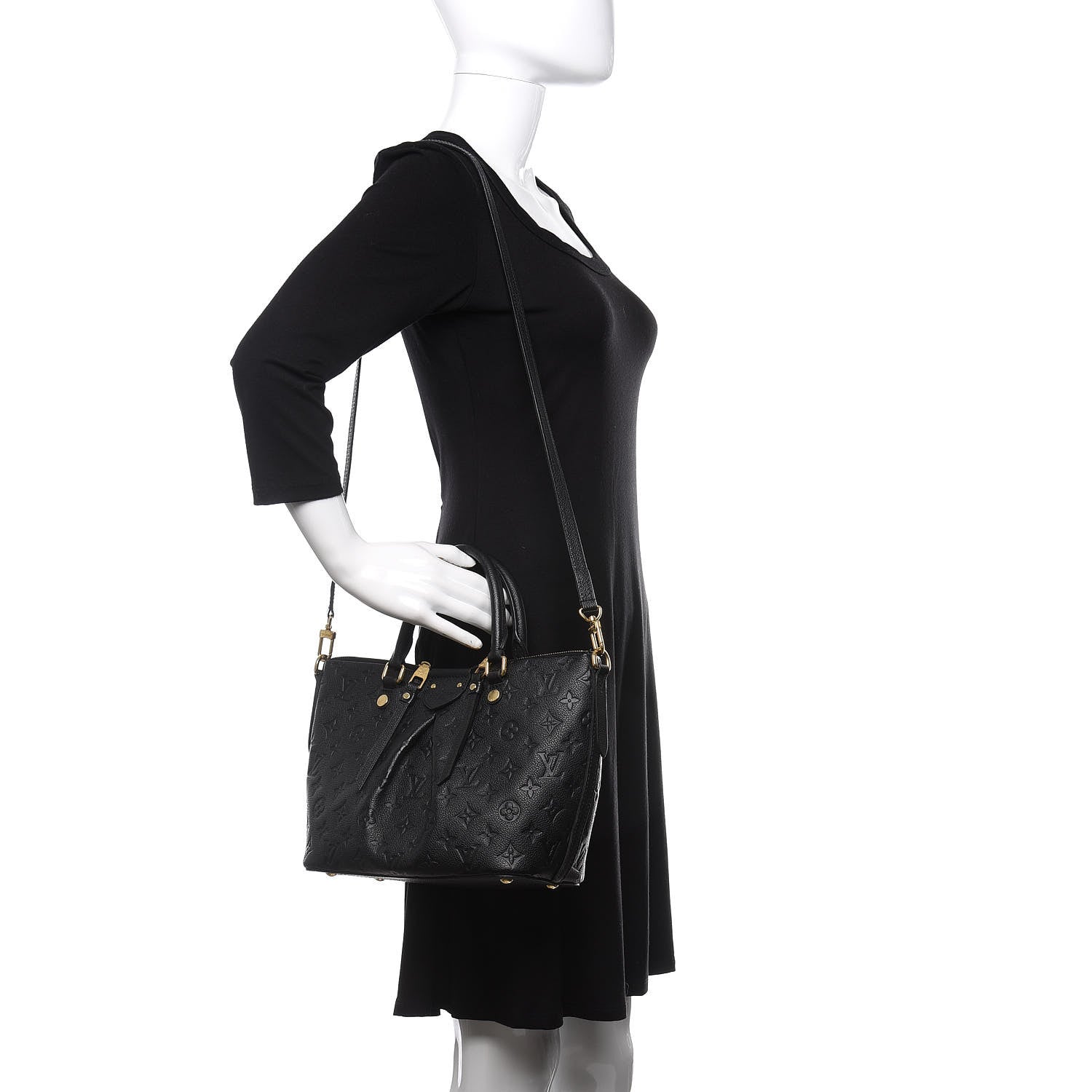 Louis Vuitton Empreinte Mazarine PM Black 2 of 10
