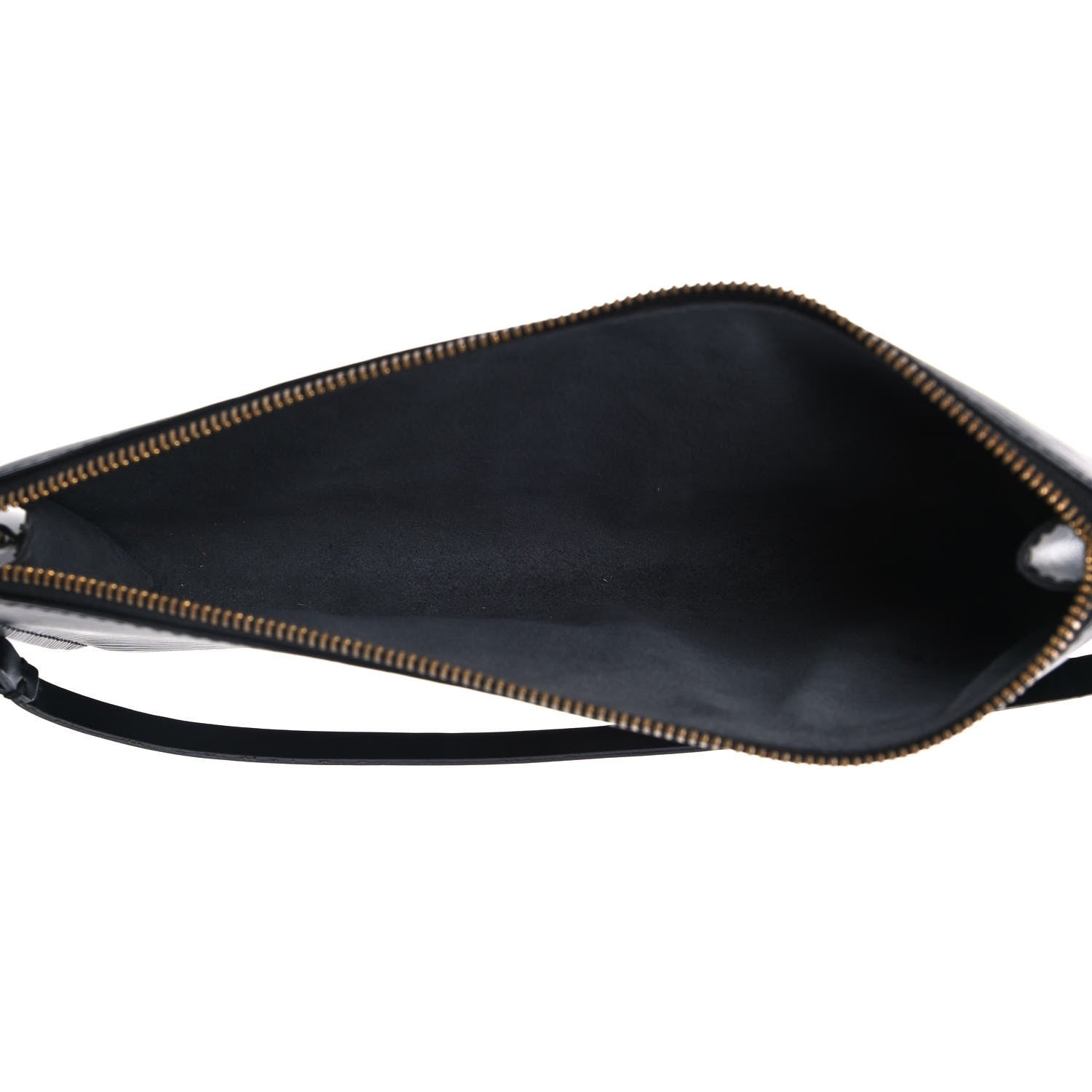 Louis Vuitton Epi Pochette Accessories 24 Black 5 of 9