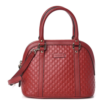 Gucci Soft Microguccissima Mini Dome Bag Rosso 1 of 10