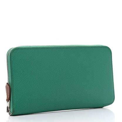 Hermes Epsom Silk'In Wallet Vert Jade 3 of 9