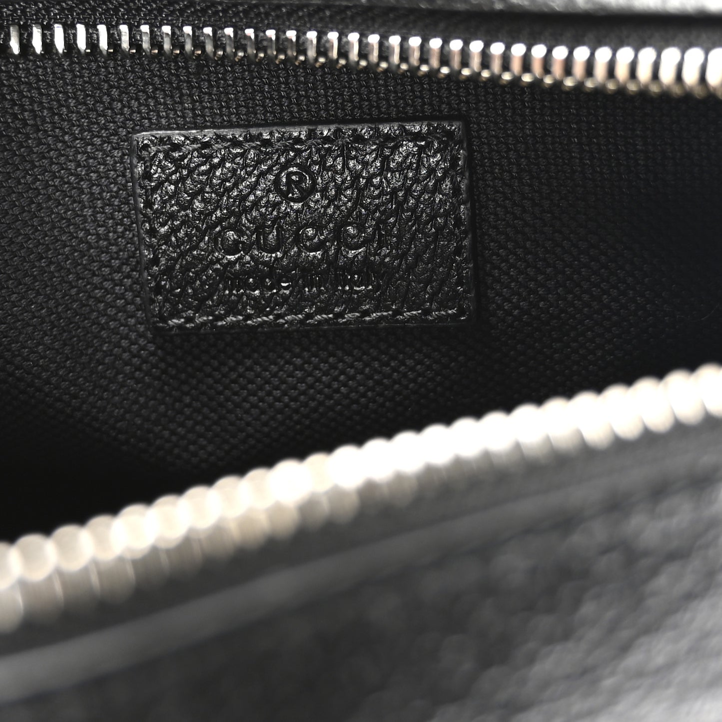 Monogram Jumbo GG Textured Dollar Calfskin Web Mini Crossbody Bag Black