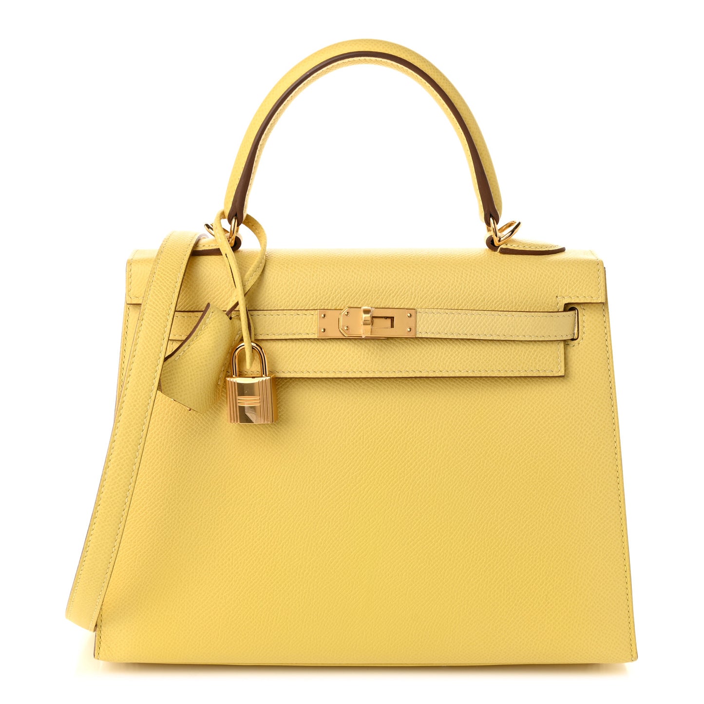Epsom Kelly Sellier 25 Jaune Poussin