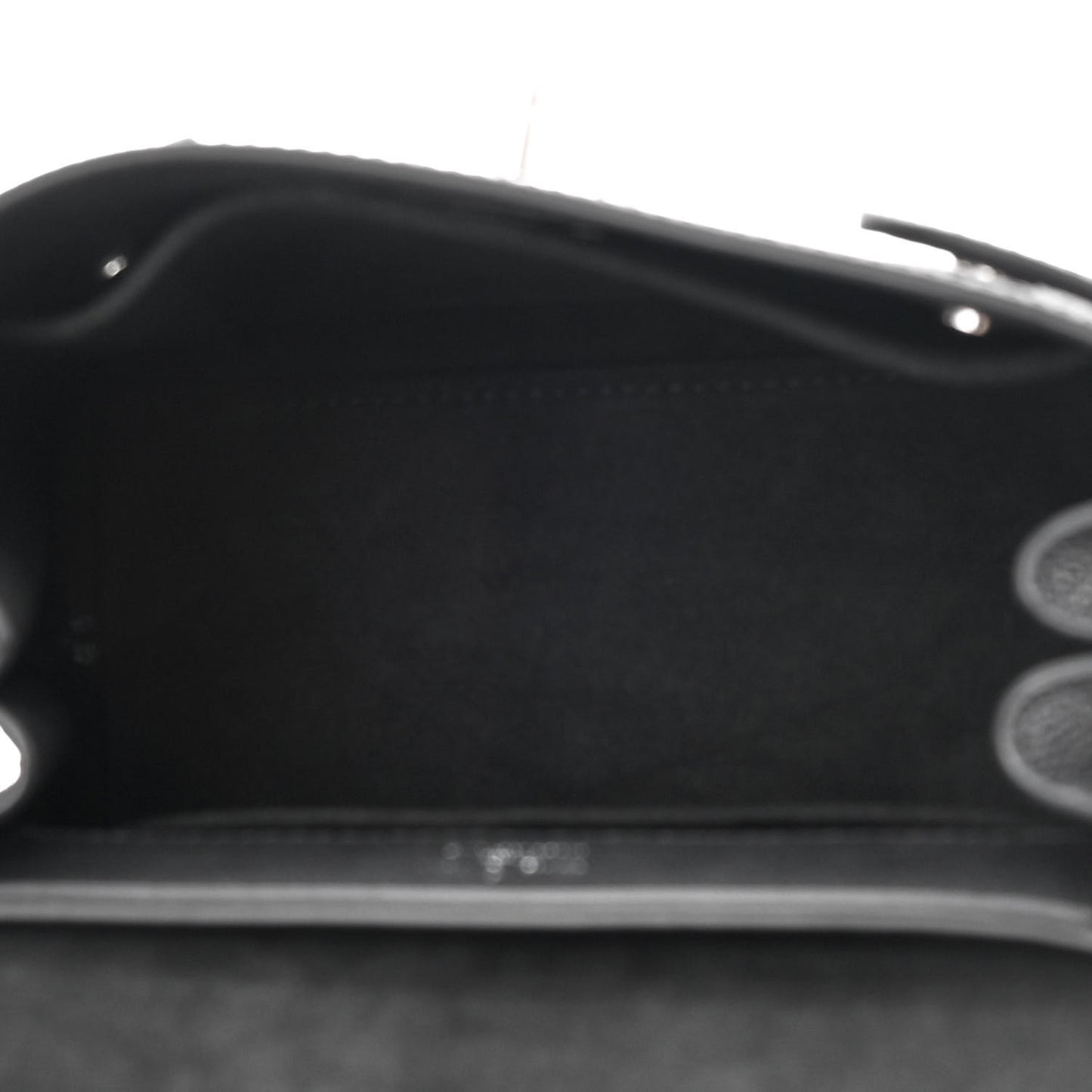 Calfskin Lockme Ever Mini Black