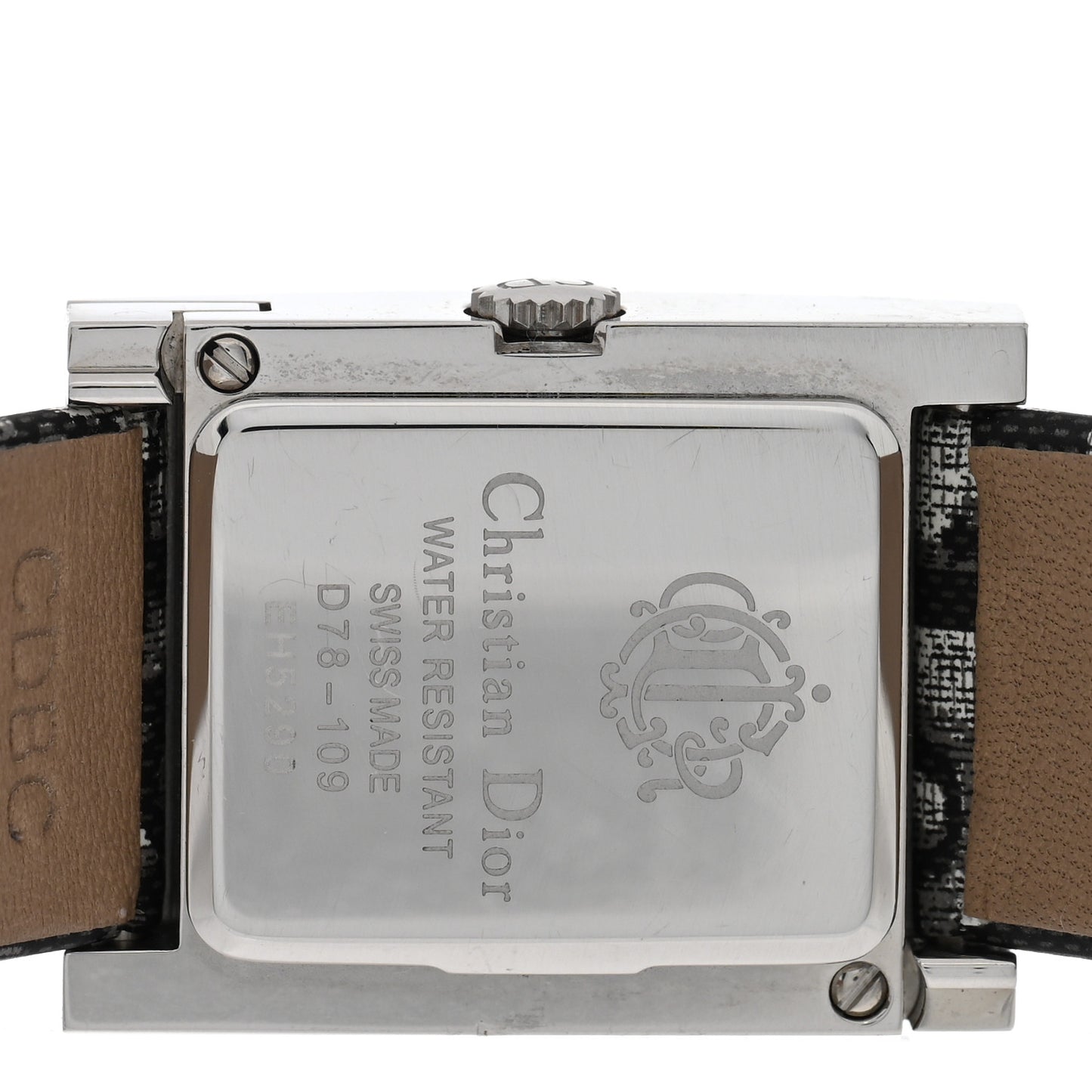 Stainless Steel Canvas 20mm Malice Quartz Watch White