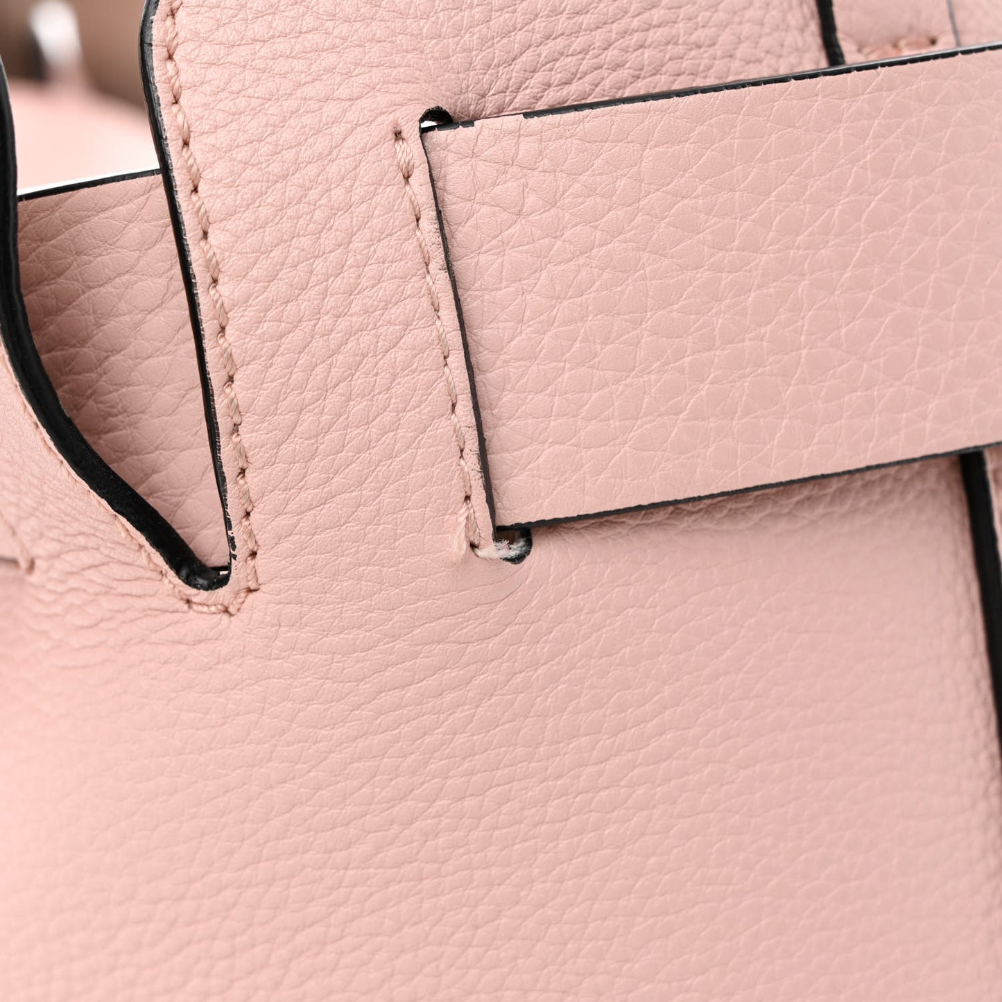 Marais Calfskin Medium Belt Bag Pale Ash Rose