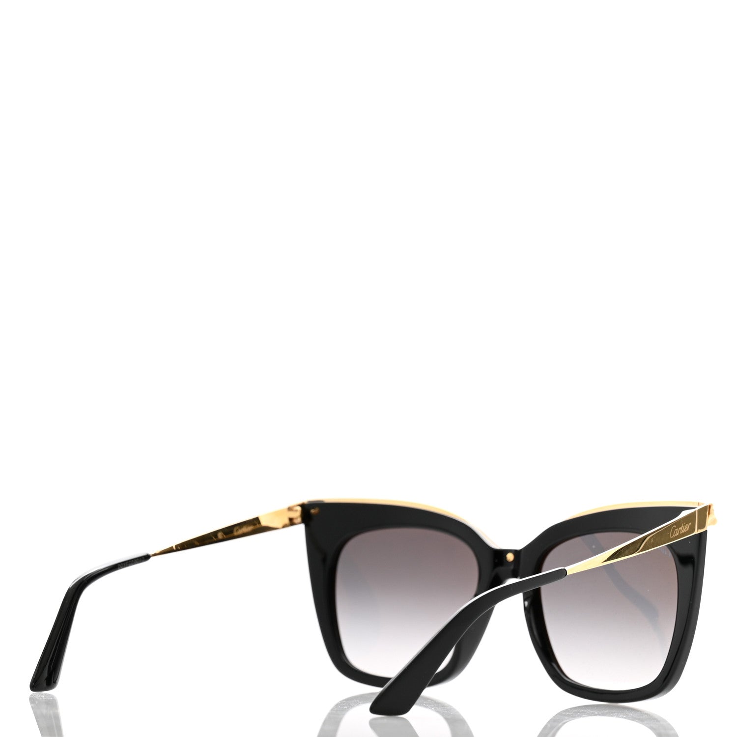 Cartier Panthere Cartier Sunglasses Black 4 of 8