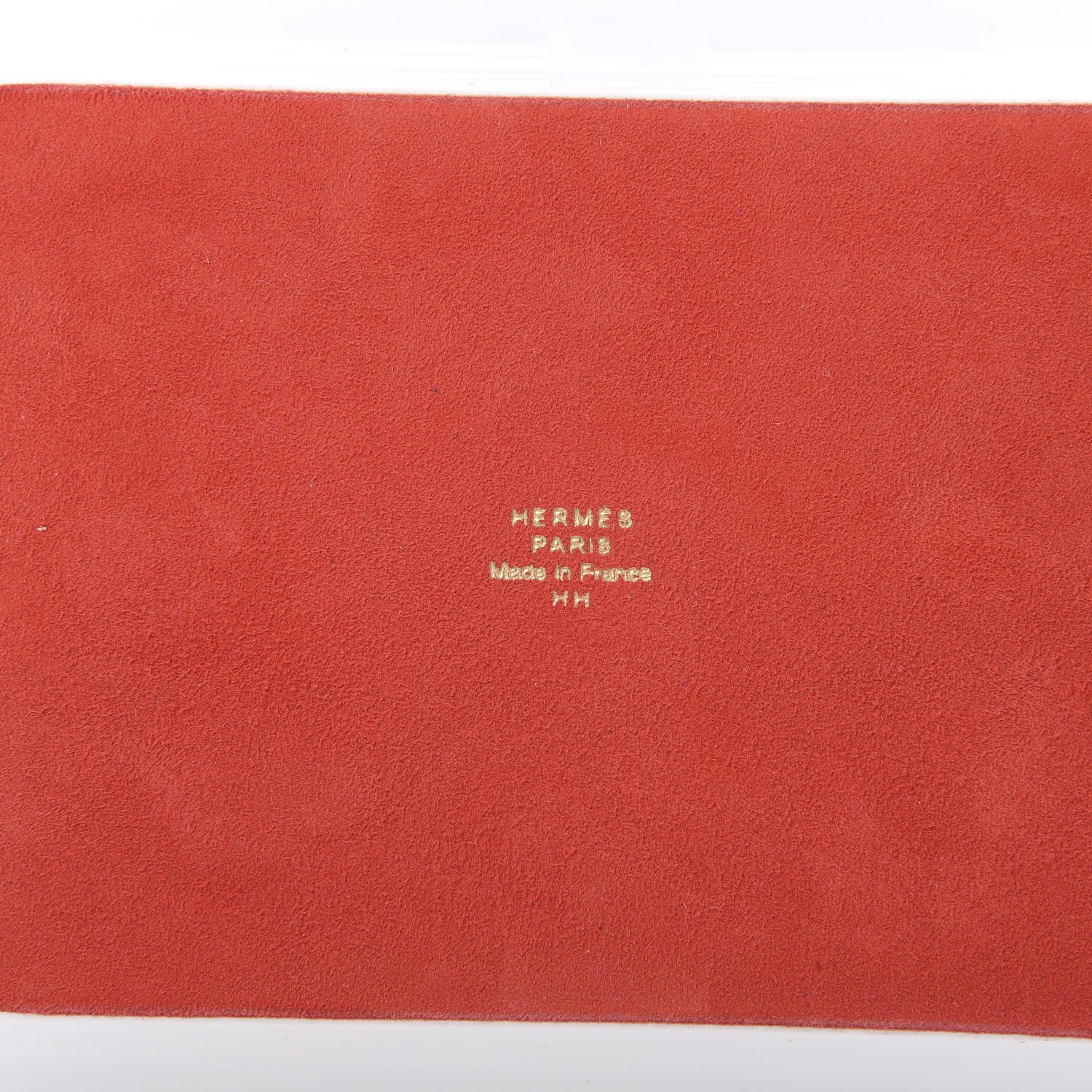 Hermes Porcelain Sellier Change Tray Rouge Or 3 of 4