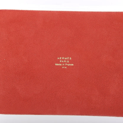 Hermes Porcelain Sellier Change Tray Rouge Or 3 of 4