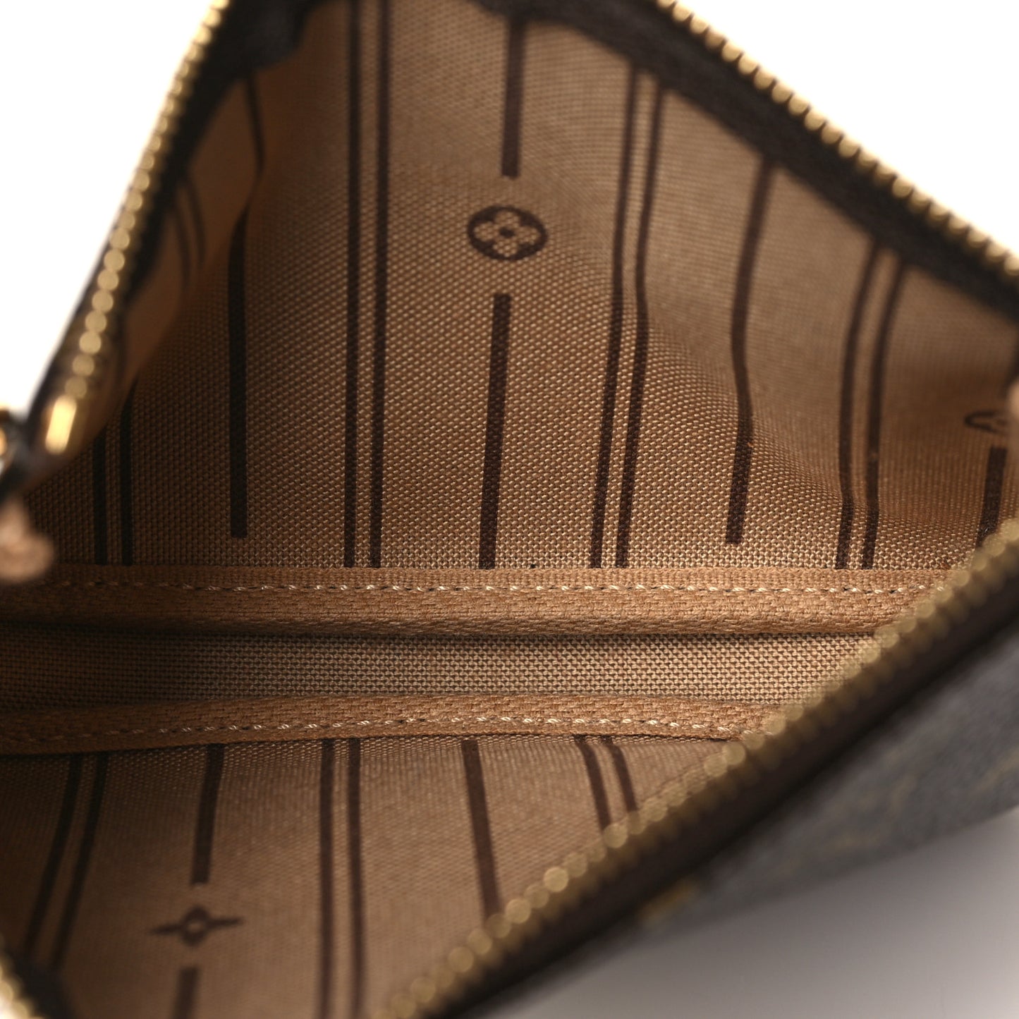 Monogram Complice Trunks and Bags Mini Pochette Accessories Beige