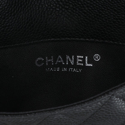 Chanel Caviar Quilted Daily Zip Crossbody Bag Black 7 of 10