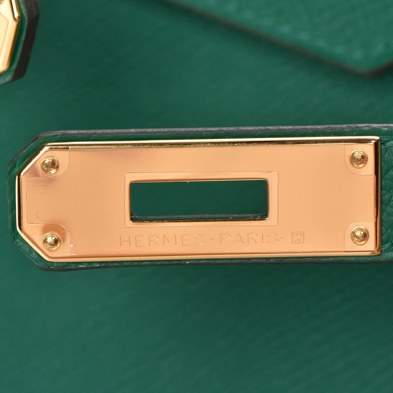 Hermes Epsom Birkin 30 Vert Vertigo 13 of 32