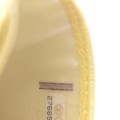 Chanel Iridescent Caviar Quilted Card Holder Yellow 8 of 9