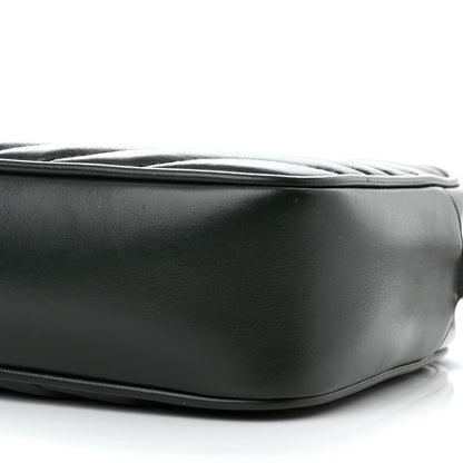 Saint Laurent Calfskin Matelasse Monogram Lou Camera Bag Military Green 10 of 10