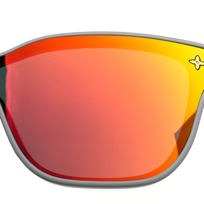 Louis Vuitton Nylon LV Shadow Square Sunglasses Z1845U White 7 of 9