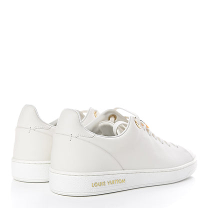 Louis Vuitton Calfskin Frontrow Sneakers 36.5 White 4 of 10