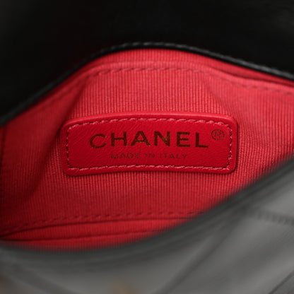 Chanel Calfskin Quilted Mini Framing Chain Bag Black 6 of 11
