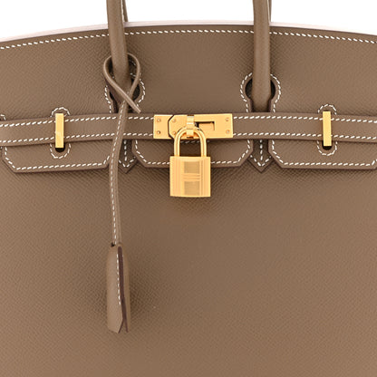 Hermes Epsom Birkin Sellier 25 Etoupe 8 of 11