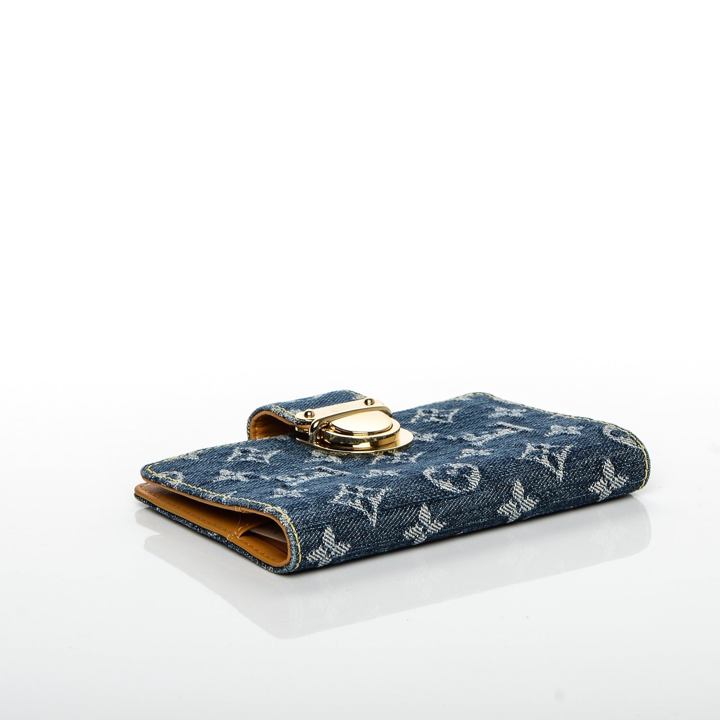 Monogram Denim Agenda PM Blue