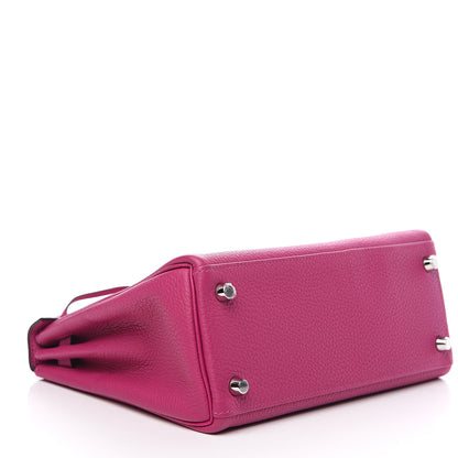 Hermes Togo Kelly Retourne 25 Rose Pourpre 3 of 8