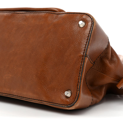 Chloe Calfskin Edith Dome Bowler Muscade 7 of 22