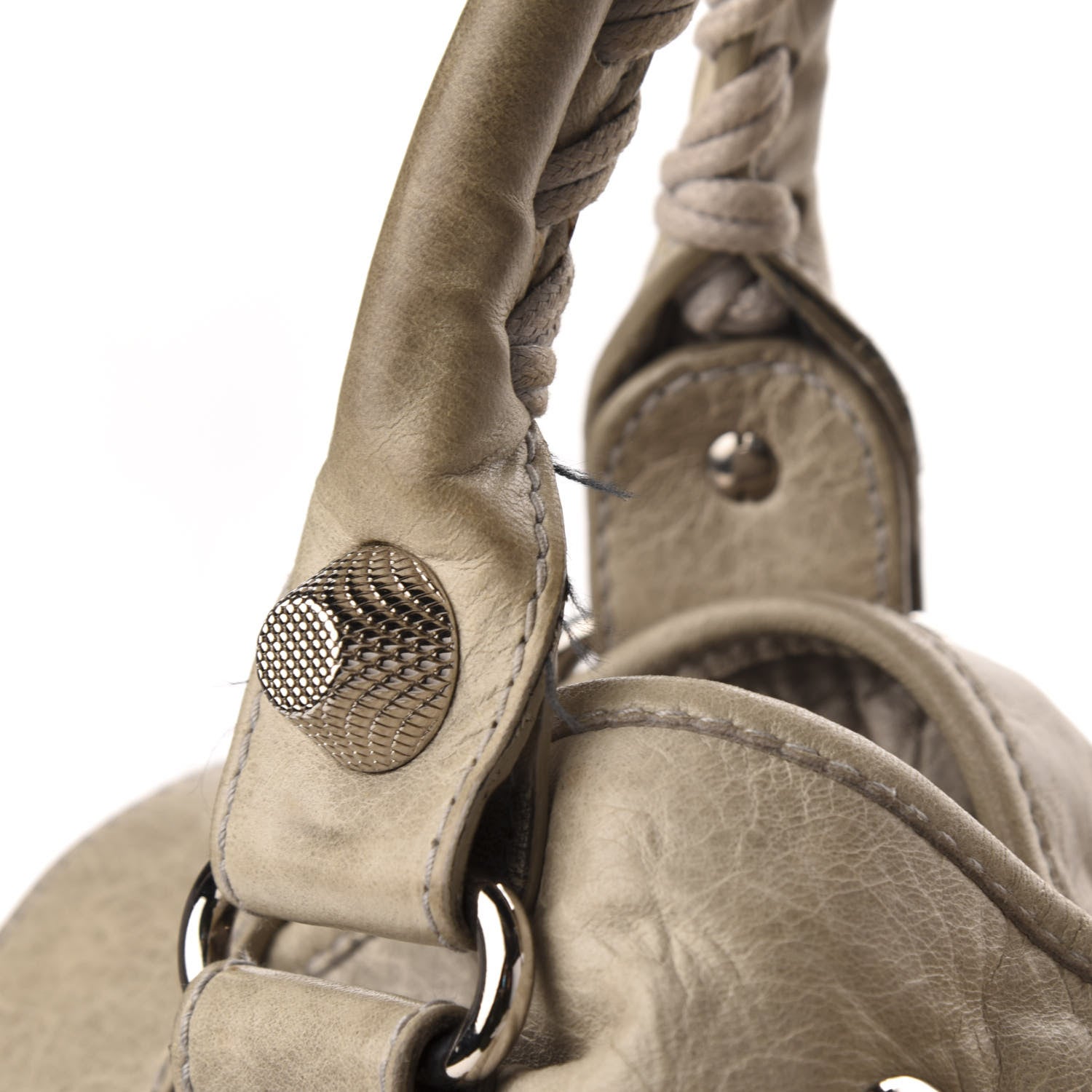 Balenciaga Agneau Giant 21 Silver Hardware Hardware Pompon Natural 13 of 18