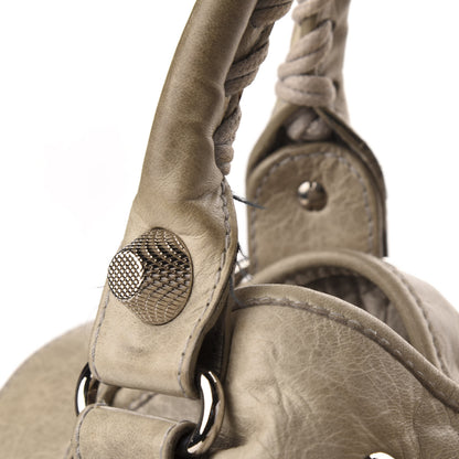 Balenciaga Agneau Giant 21 Silver Hardware Hardware Pompon Natural 13 of 18