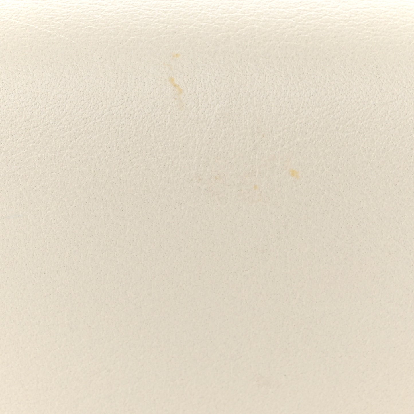 Calfskin J'Adior Wallet on Chain Pouch Off White