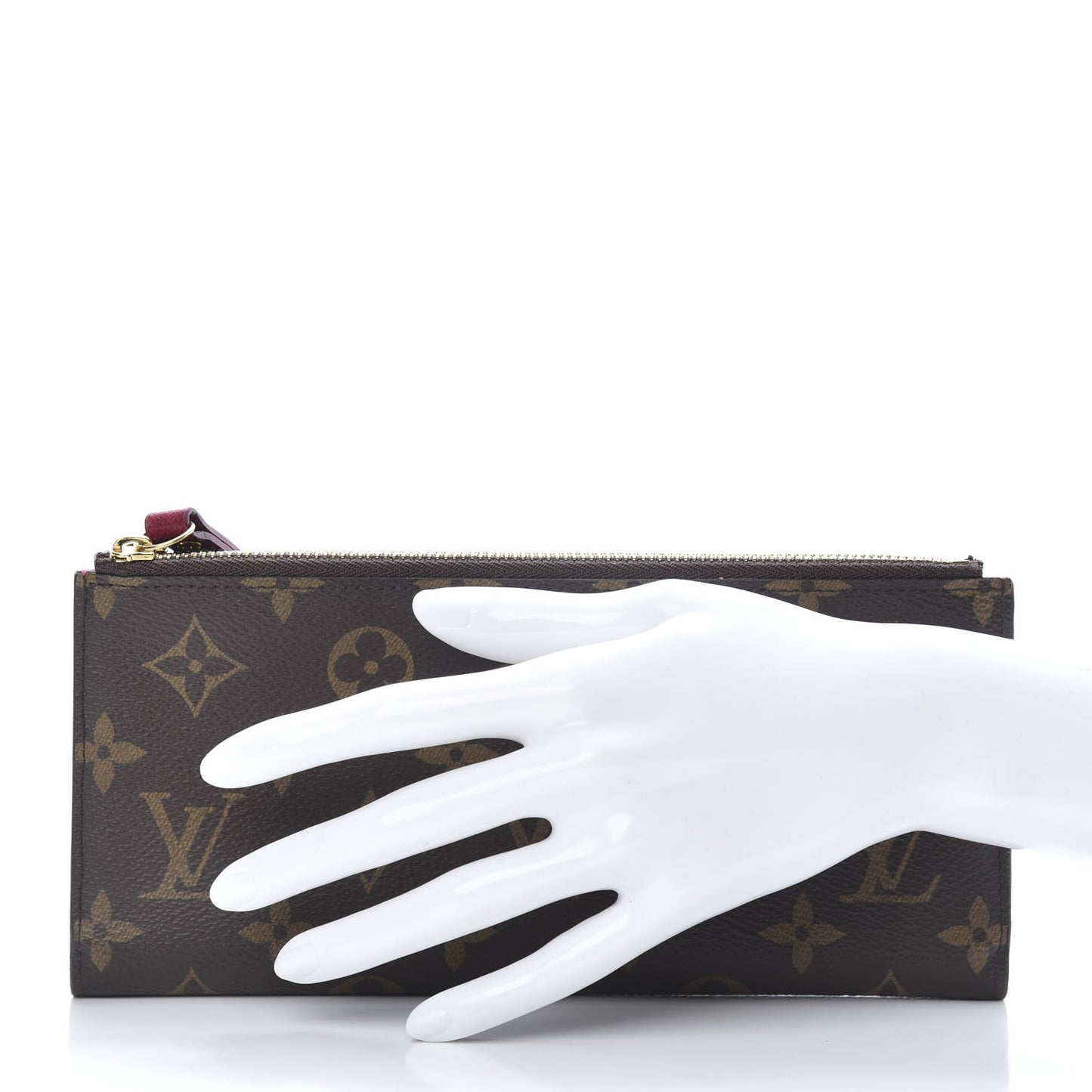 Monogram Adele Wallet Fuchsia