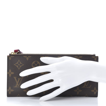 Louis Vuitton Monogram Adele Wallet Fuchsia 2 of 12