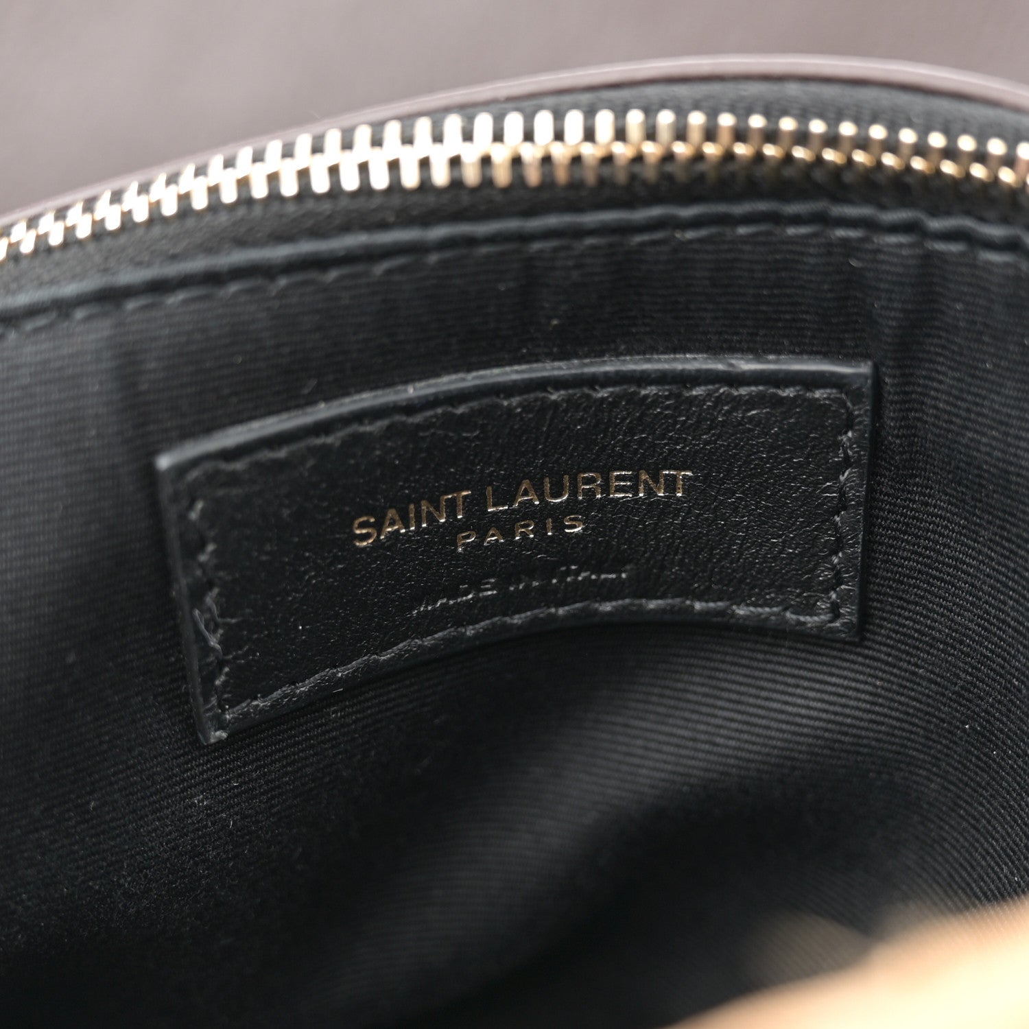 Saint Laurent Raffia Calfskin Monogram Medium Niki Chain Satchel Natural 6 of 11