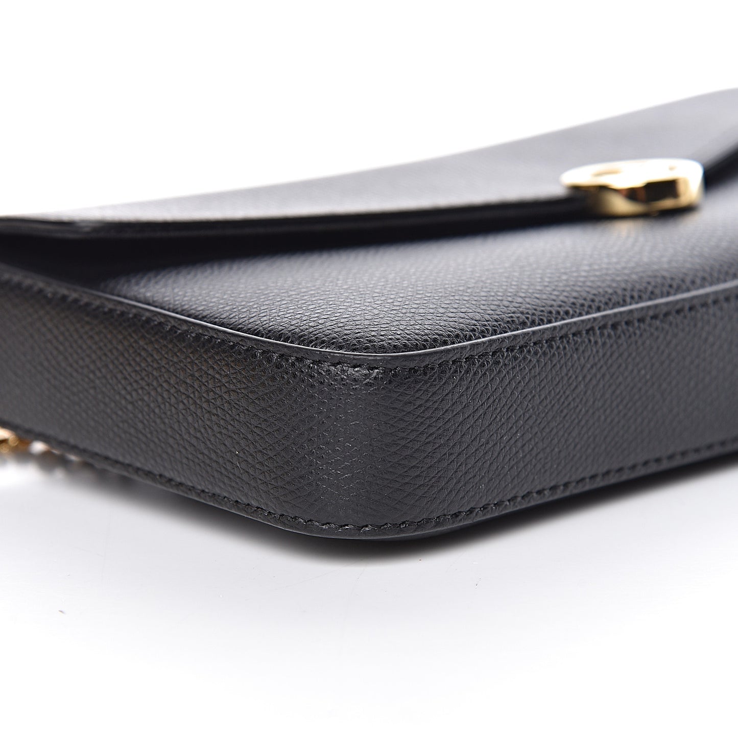 Vitello Cruise F is Fendi Envelope Wallet on Chain with Pouches Black