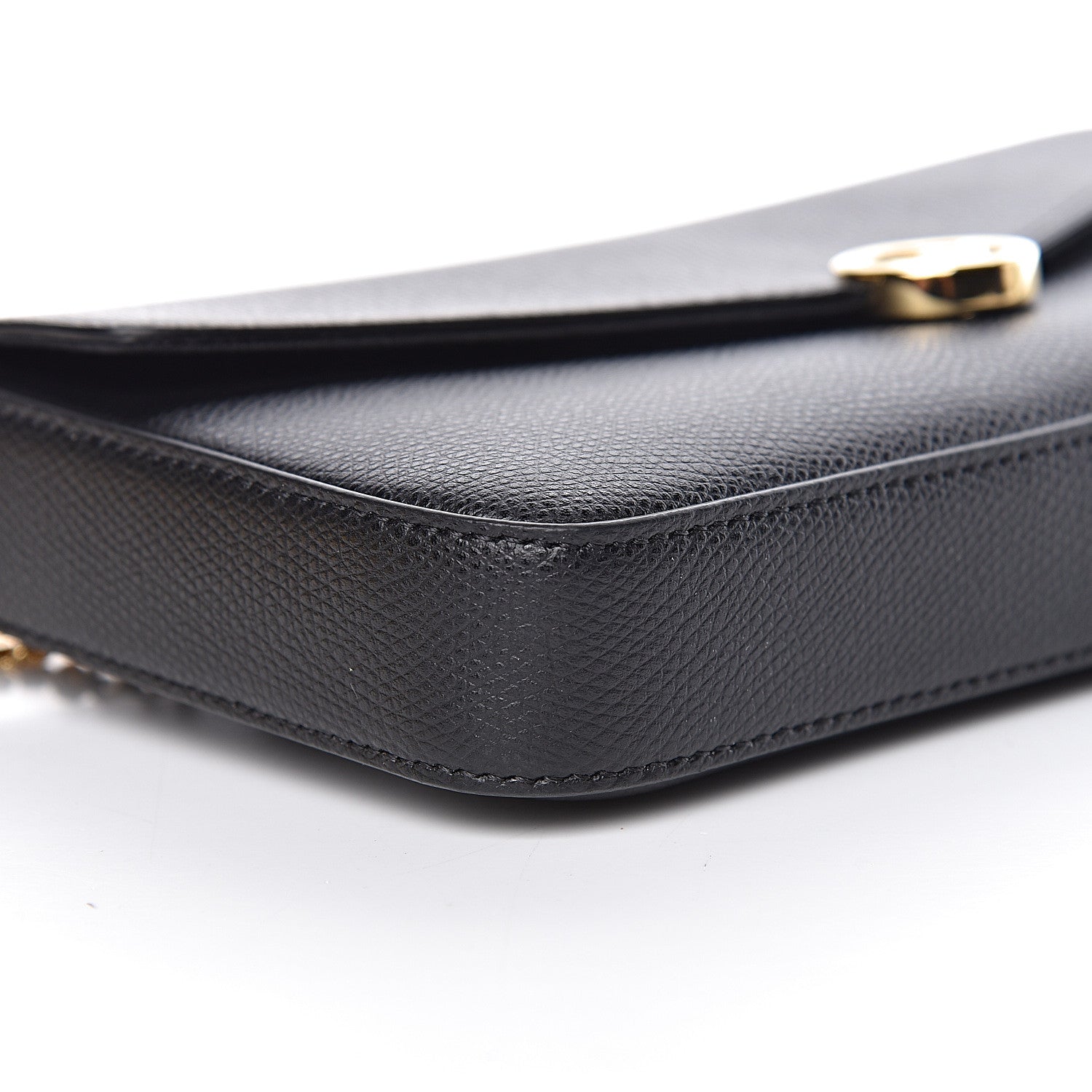 Fendi Vitello Cruise F is Fendi Envelope Wallet on Chain with Pouches Black 10 of 13