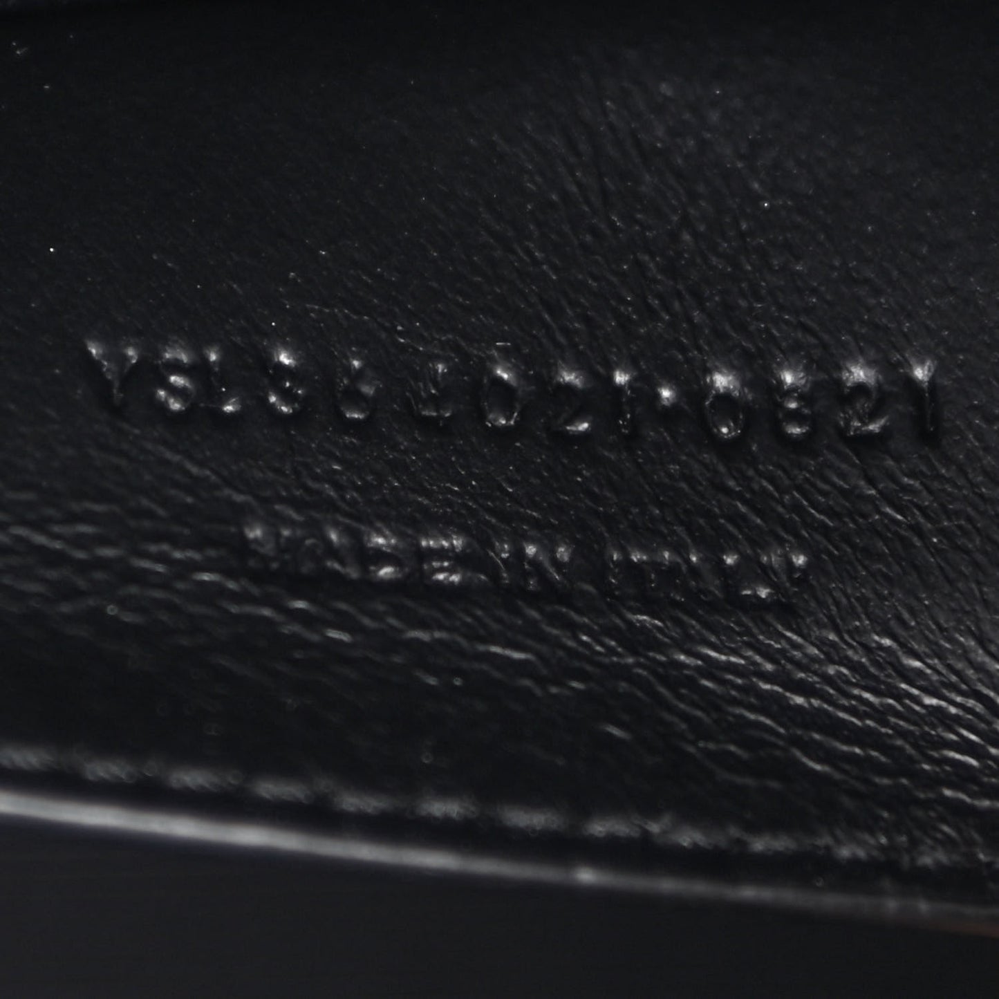 Grain De Poudre Medium Classic Monogram Kate Satchel Black