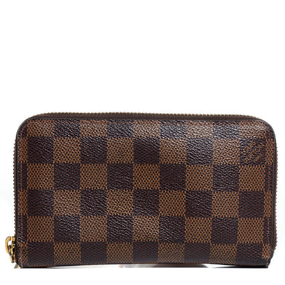Louis Vuitton Damier Ebene Zippy Compact Wallet 1 of 7