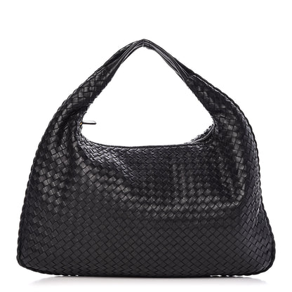 Bottega Veneta Nappa Intrecciato Large Veneta Hobo Black 1 of 12