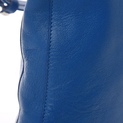 Celine Lambskin Crossbody Adjustable Bag Blue 11 of 13