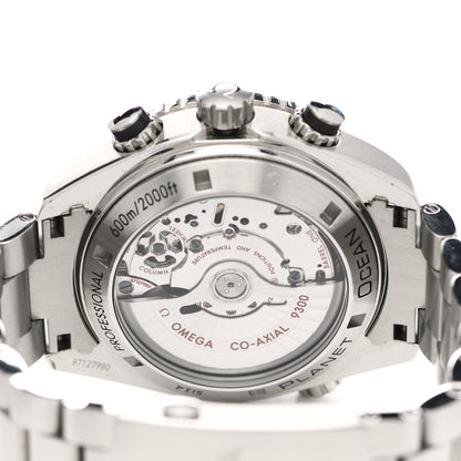 Omega Stainless Steel 46mm Seamaster Planet Ocean Chronograph Automatic Watch Black 232.32.46.51.01.003 4 of 5