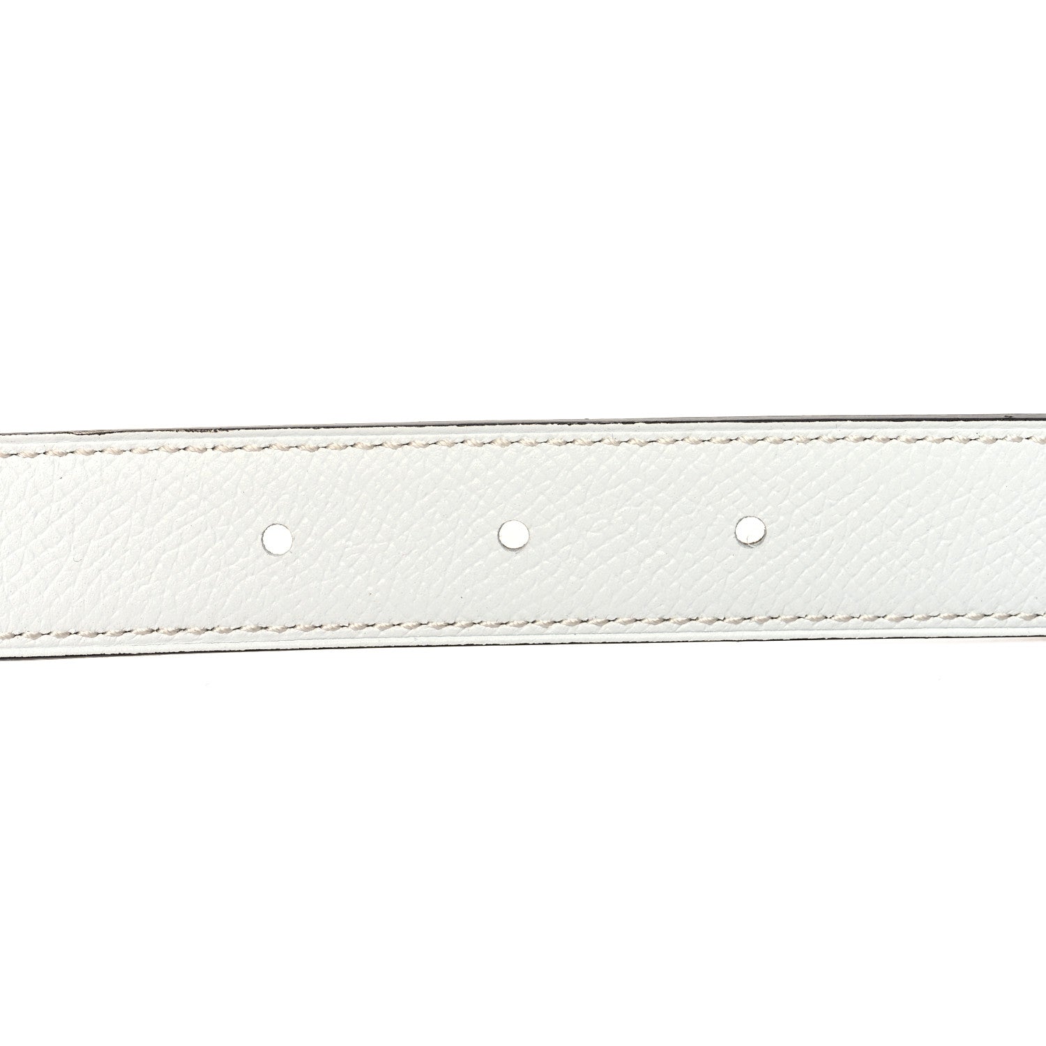 Hermes Epsom Swift 24mm Mini Constance H Belt 90 36 White Etoupe 5 of 5
