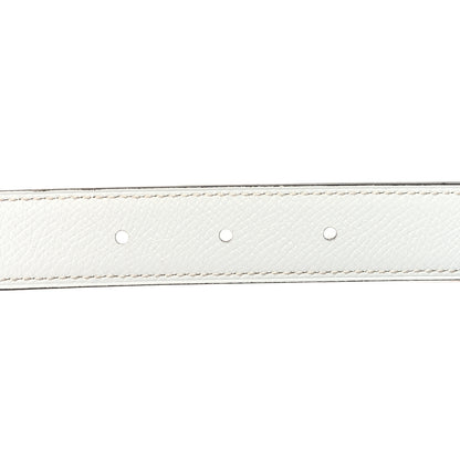 Hermes Epsom Swift 24mm Mini Constance H Belt 90 36 White Etoupe 5 of 5