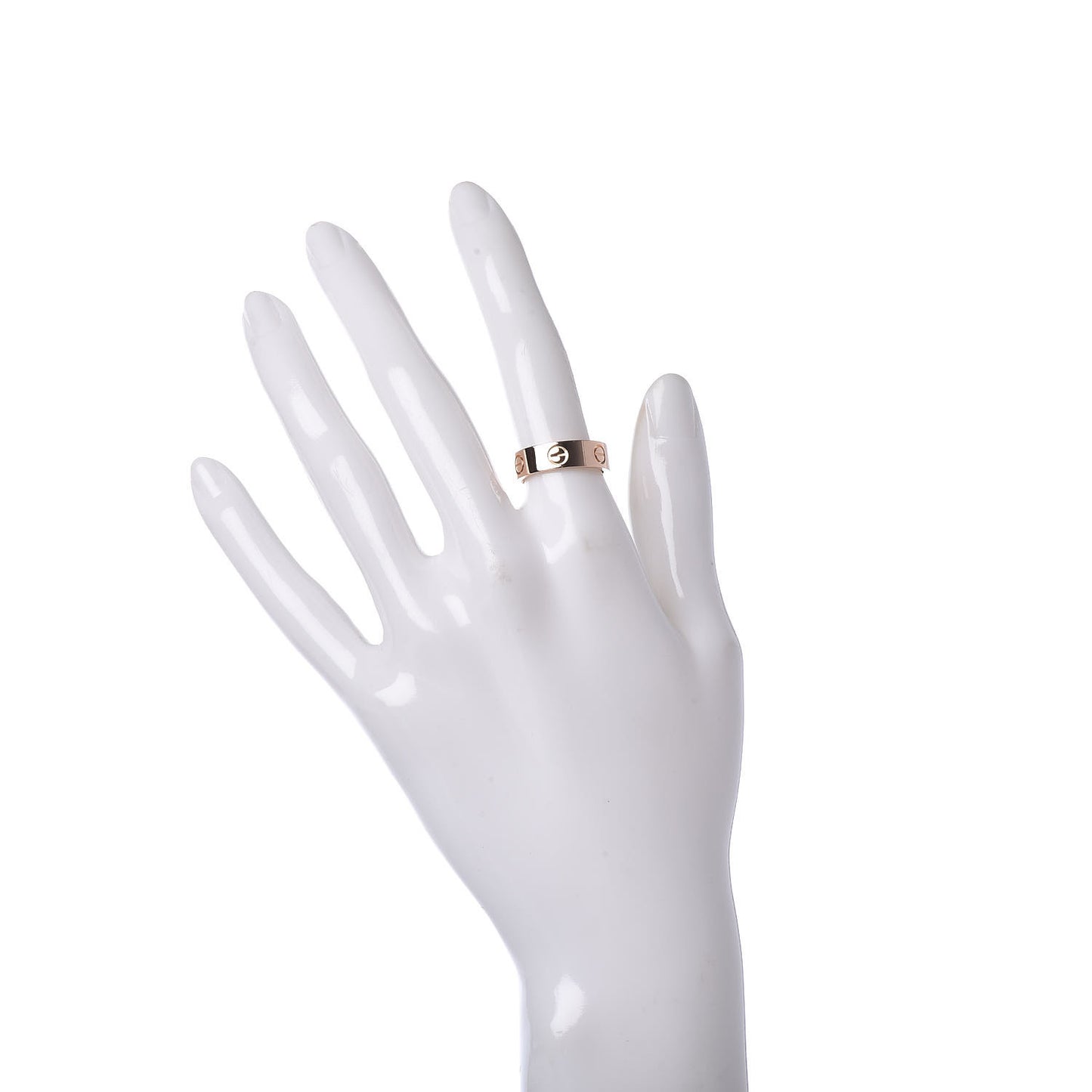 18K Pink Gold 5.5mm LOVE Ring 51 5.75