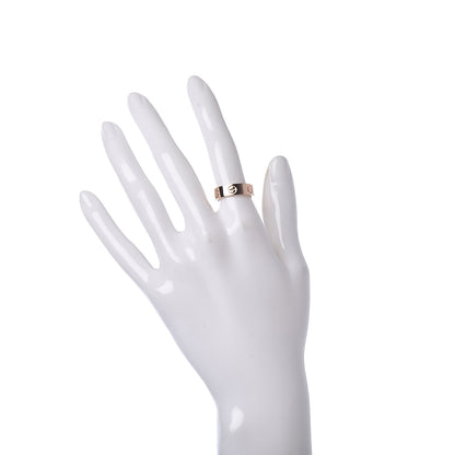 Cartier 18K Pink Gold 5.5mm LOVE Ring 51 5.75 2 of 5