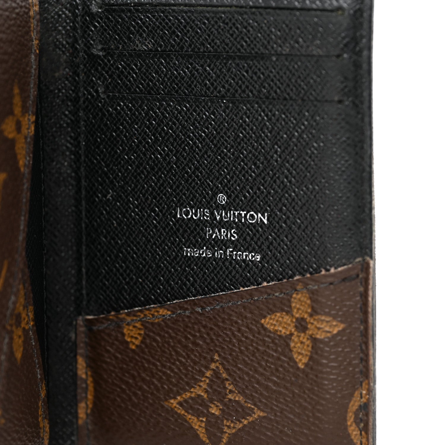 Louis Vuitton Monogram Macassar Pocket Organizer NM 6 of 9