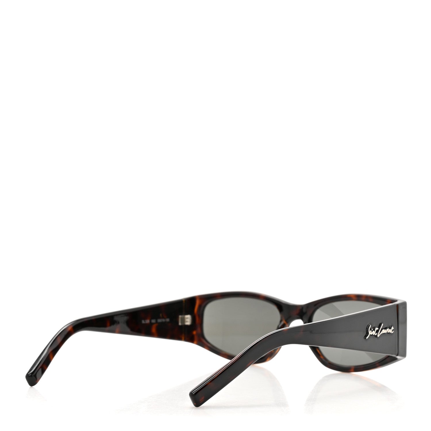 Saint Laurent Acetate SL 329 Square Sunglasses Tortoise 4 of 6