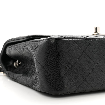 Chanel Caviar Quilted Mini Rectangular Flap Black 9 of 10
