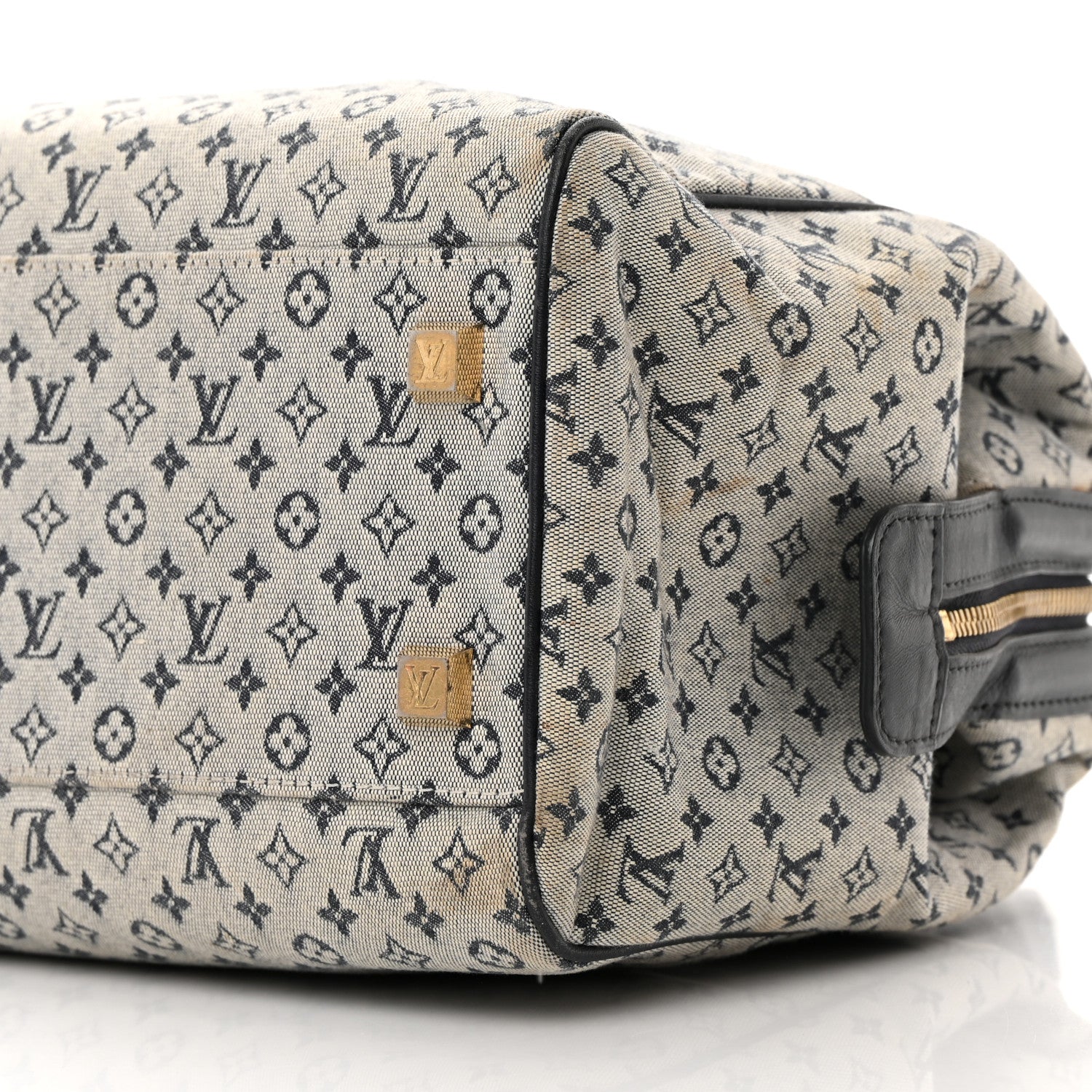Louis Vuitton Mini Monogram Josephine GM Blue 9 of 15
