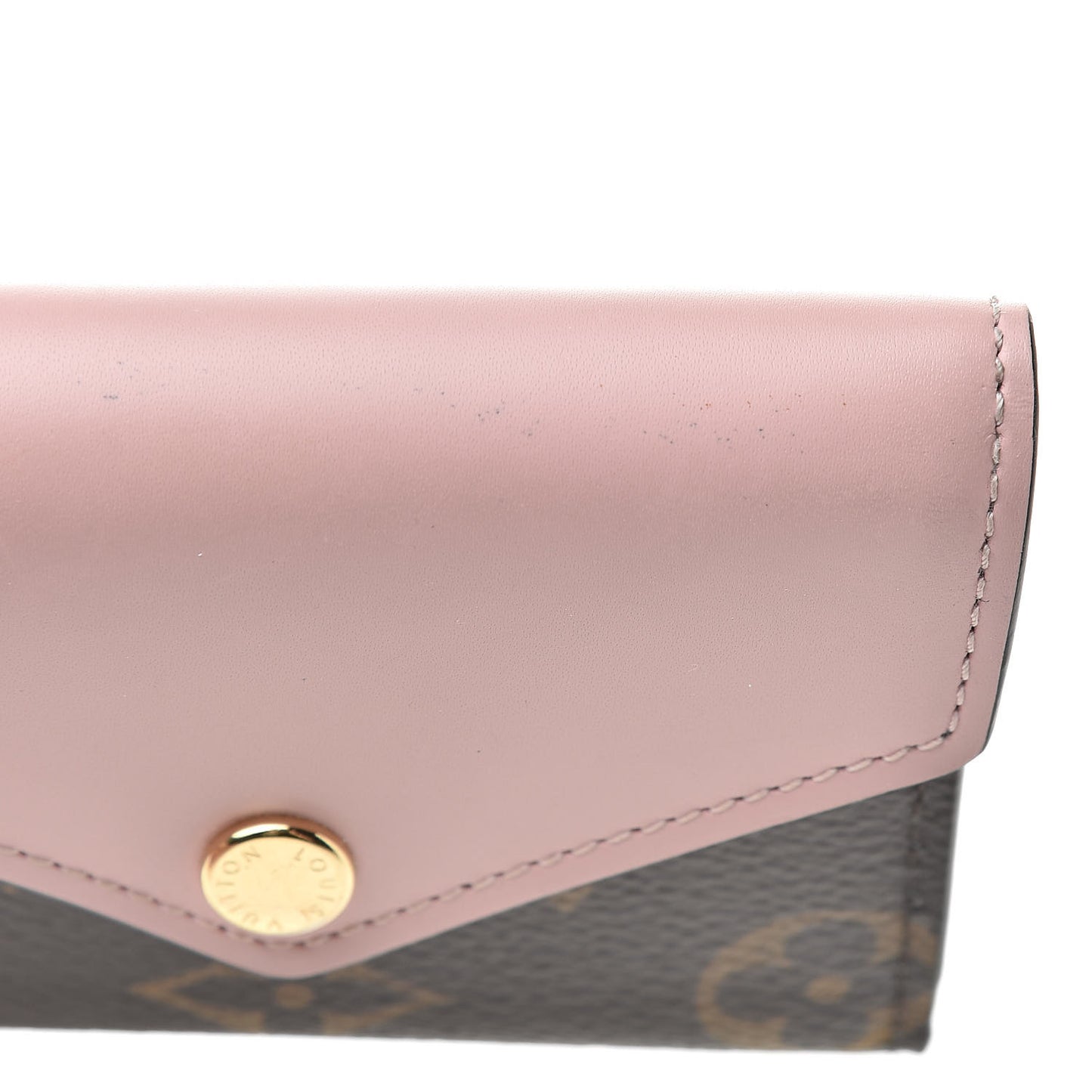 Monogram Zoe Wallet Rose Ballerine