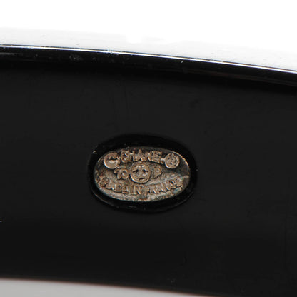 Chanel Resin Crystal CC Bangle Black 3 of 3