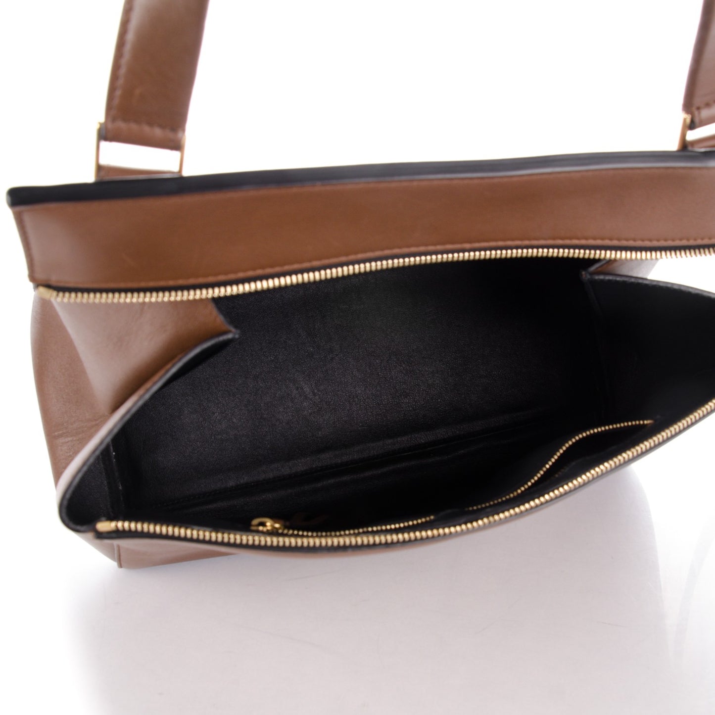 Palmelato Medium Edge Shoulder Bag Camel