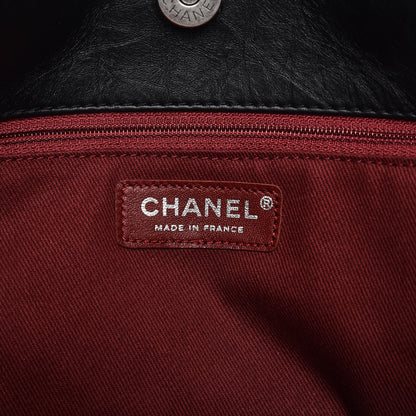Chanel Calfskin Small Shopping In Moscow Tote Black 6 of 9