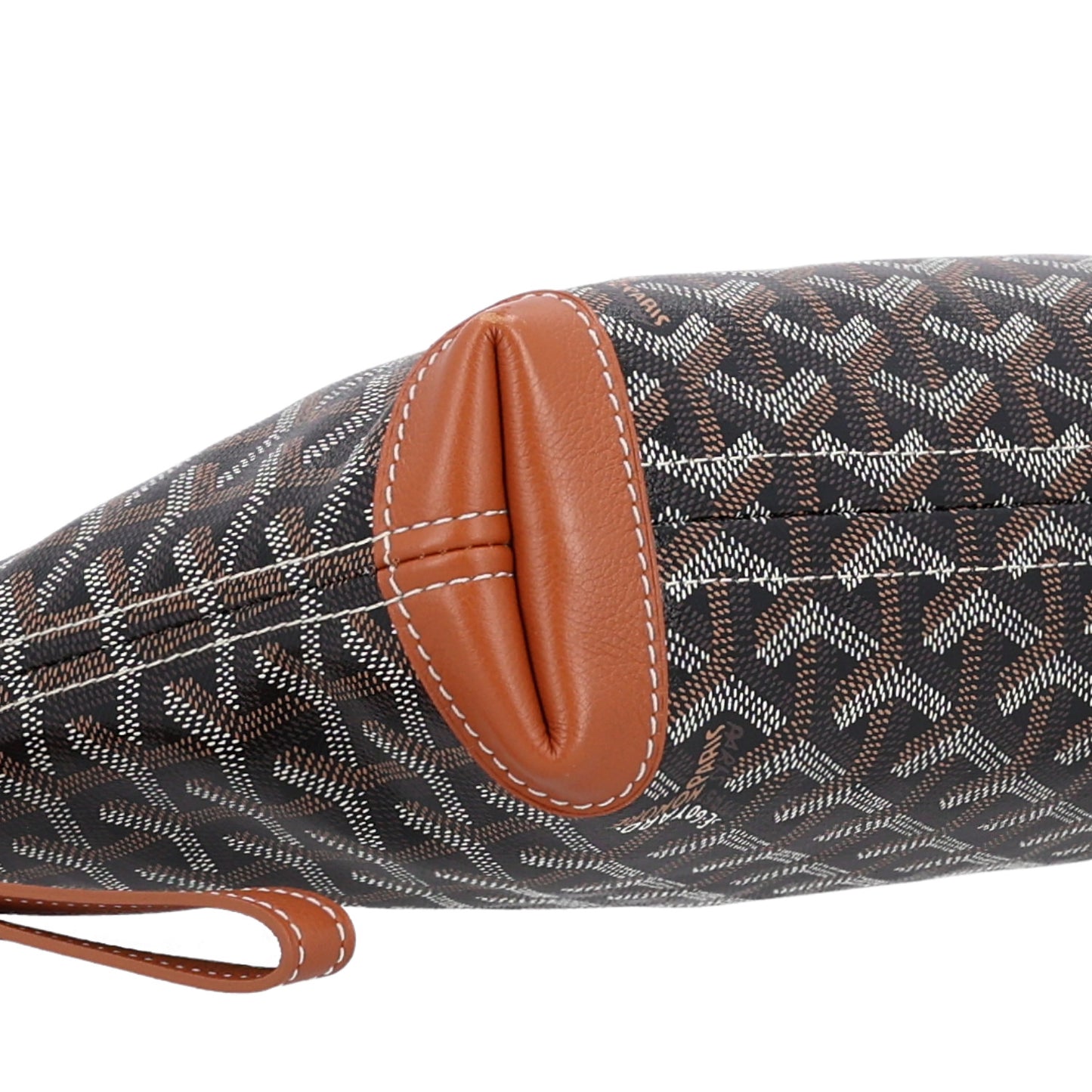Goyardine Conti Pouch Black Gold